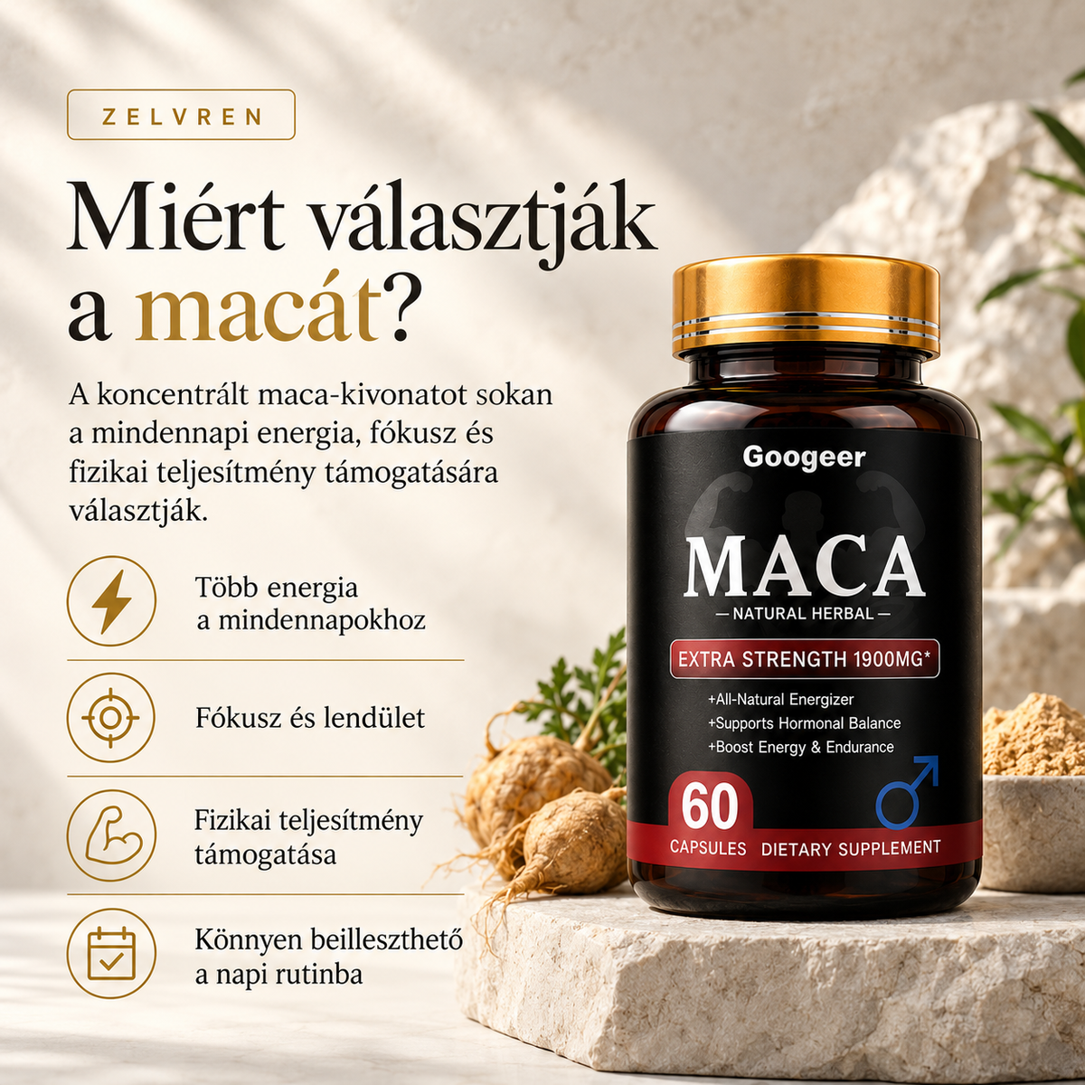Maca gyökér 1900 mg