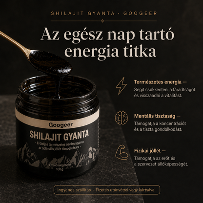 Tiszta Himalájai Shilajit Gyanta