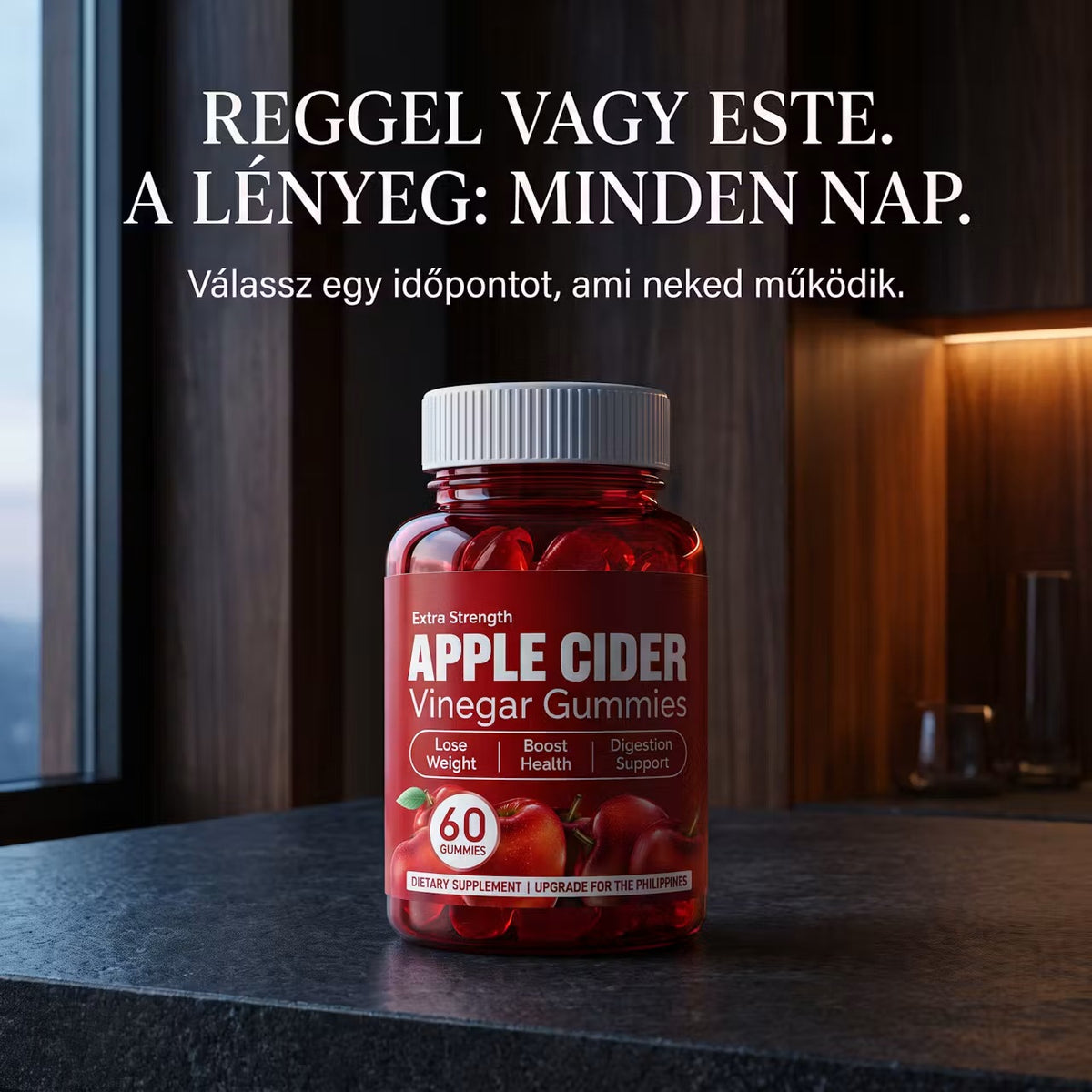 Almaecetes gumivitamin – 60 db