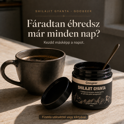 Tiszta Himalájai Shilajit Gyanta