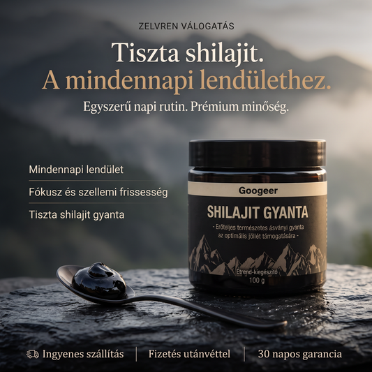 Tiszta Himalájai Shilajit Gyanta